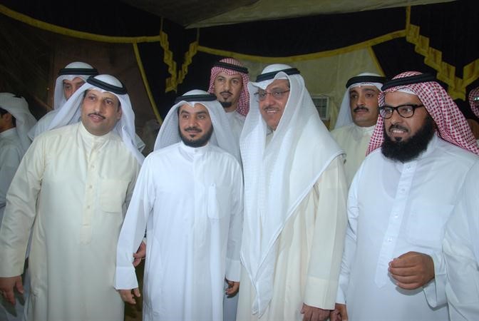 مبارك الخرينج مهنئا الحويلة﻿