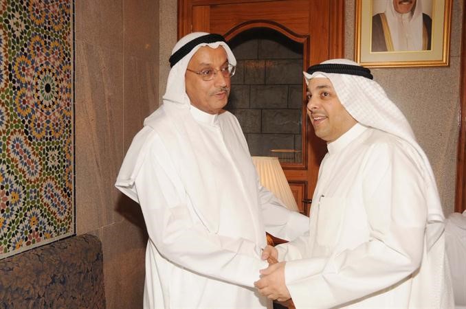 احد ابناء الدائرة يهنئ يعقوب الصانع﻿
