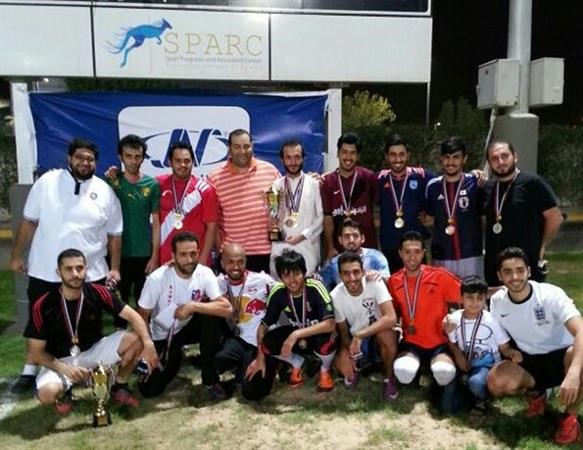 فريق الانباء يحرز كاس البطولة﻿