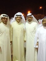  تركي اللغيصم ومحمد العبدالجادر والنائب سلطان اللغيصم وفهد الحميدي﻿