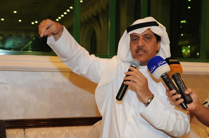 مبارك الخرينج متحدثا
