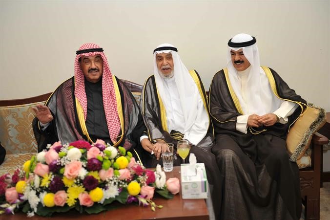 حديث باسم بين سمو الشيخ ناصر المحمد ود خالد المذكور والشيخ محمد الخالد