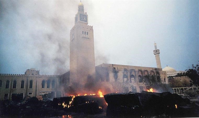 قصر السيف اثناء الاحتلال العراقي الغاشم﻿