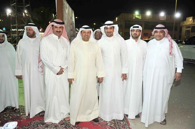 الكندري يتلقى التهاني من انصاره في الخامسة﻿