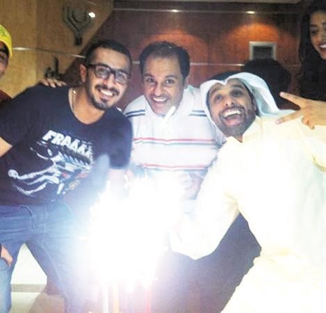  عبدالامير رجب مع يعقوب عبدالله وحمد العماني ﻿