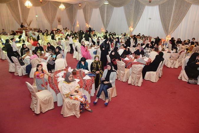  وناخبات الثانية في حفل الاستقبال