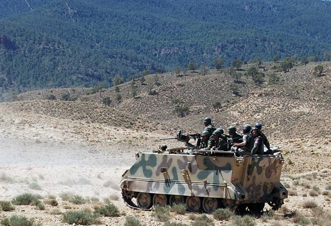  صورة ارشيفيةلعملية عسكرية سابقة للجيش التونسي في جبل الشعانبي﻿