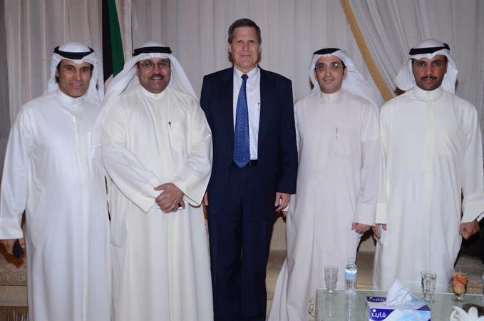 مرزوق الغانم من ضمن المهنئين