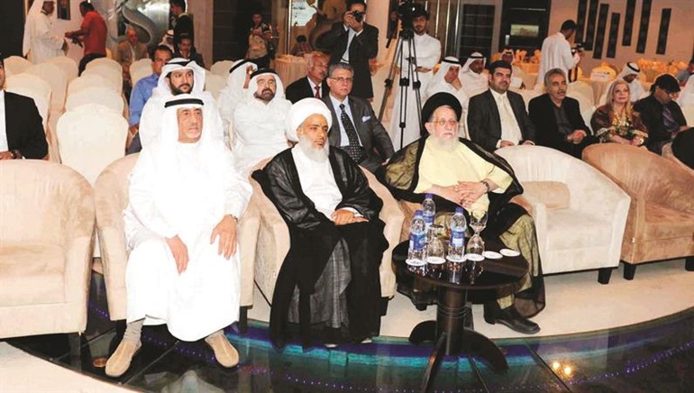 السيد محمد المهري في مقدمة الحضور﻿