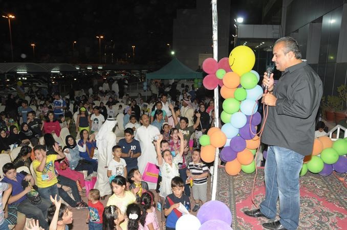 هاني السلوادي امتع الحضور ببرامج شائقة وممتعة في حفل القرقيعان﻿