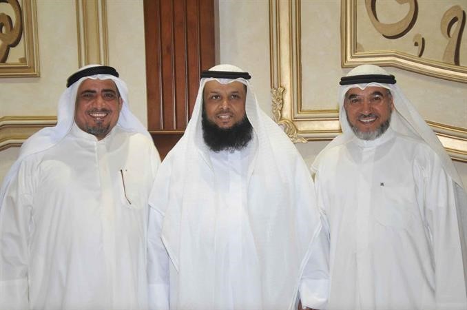 الحمدان بين مهنئيه