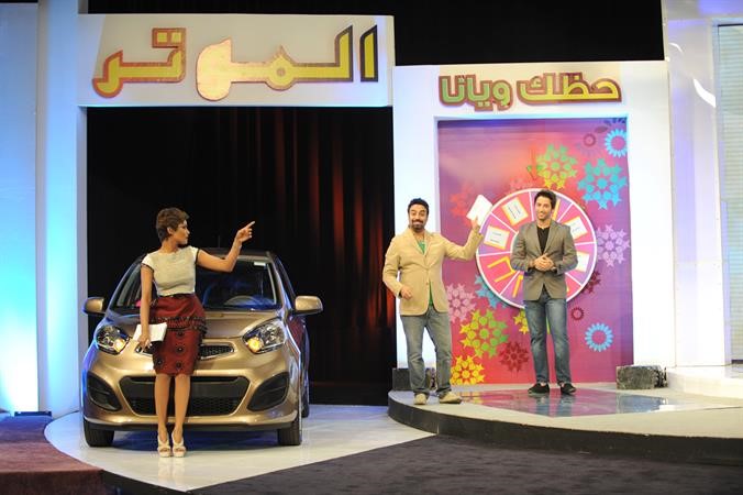  الطليحي وامين ونورة في البرنامج 	فريال حماد﻿