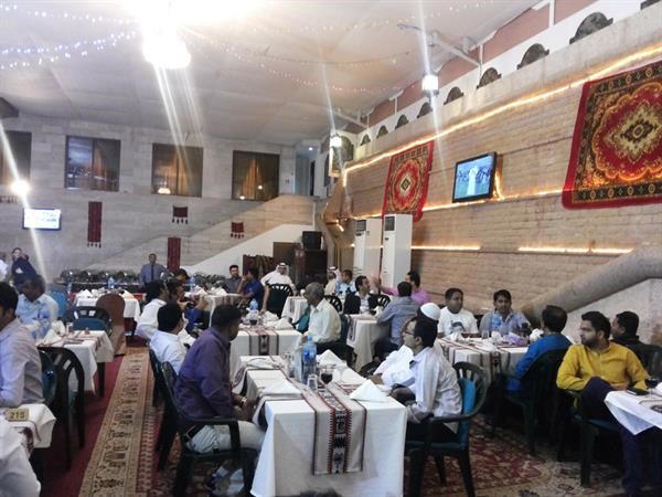 جانب من الافطار الجماعي﻿