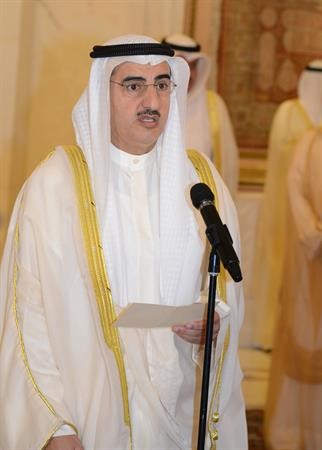 عبدالعزيز الابراهيم خلال اداء القسم﻿
