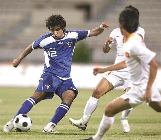 حمود تالق مع المنتخب الوطني 