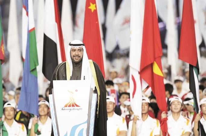 رئيس المجلس الاولمبي الاسيوي الشيخ احمد الفهد قوة مؤثرة في صنع القرار الدولي الرياضي ﻿