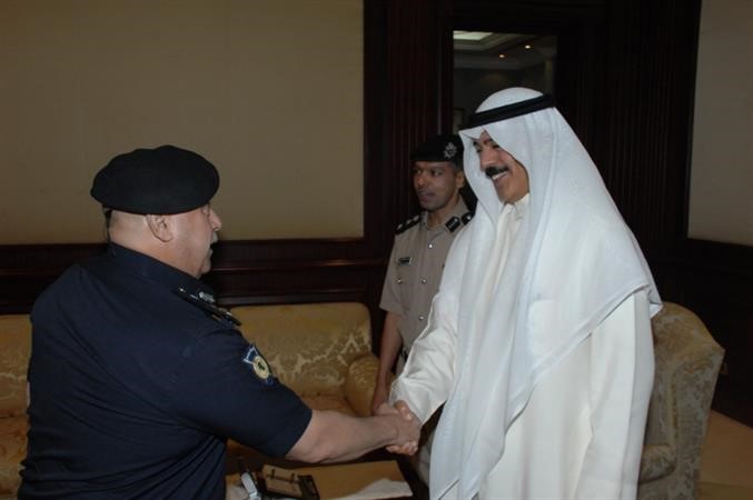 الفريق سليمان الفهد يبارك للخالد ثقة القيادة السياسية﻿