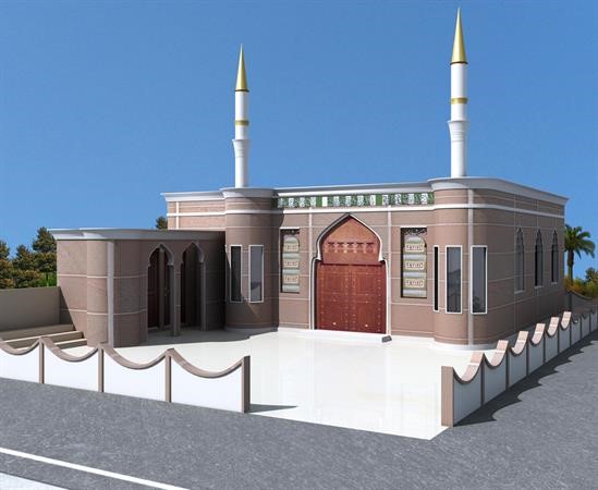 نموذج لاحد المساجد