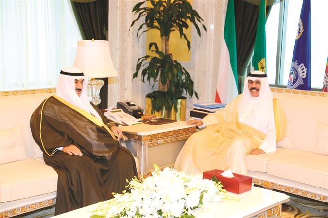 سمو ولي العهد مستقبلا سمو الشيخ ناصر المحمد﻿
