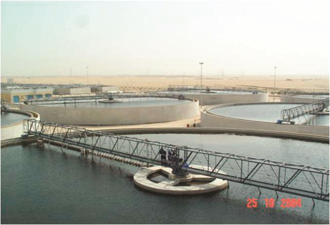 احدى محطات التنقية﻿