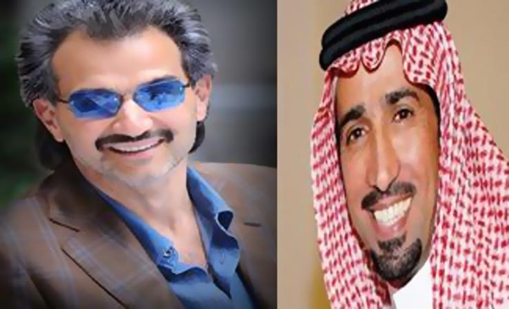 الوليد بن طلال يهدي " المالكي " بنتلي " وشقة و آيفون بعد أن طلبها منه عبر " تويتر " والبلام يهنئه