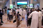 زحمة المغادرين لقضاء اجازة العيد خارج الكويت﻿