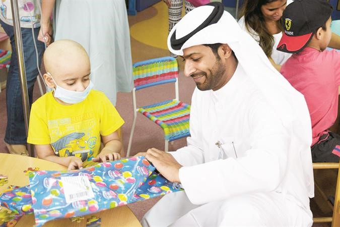 عائلة البنك الوطني تشارك الاطفال فرحة العيد 