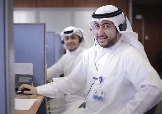  موظفو خدمة الاتصال على اتم الاستعداد لخدمة العملاء خلال العيد ﻿