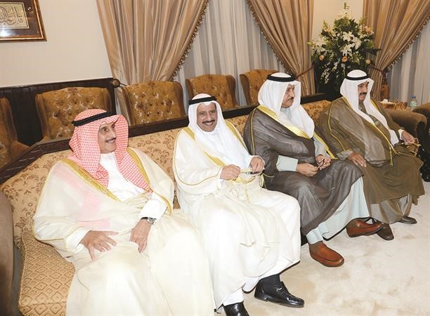 سمو الشيخ ناصرالمحمد وسمو رئيس الوزراء الشيخ جابر المبارك والشيخ شملان العبد العزيز والشيخ د ابراهيم الدعيج﻿