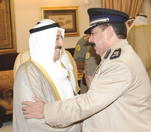 اللواء عبد الفتاح العلي مهنئا صاحب السمو الامير﻿