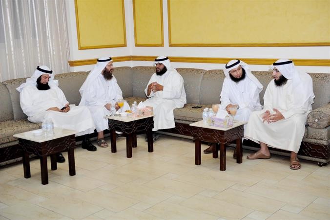 قيادات احياء التراث يتلقون التهاني﻿