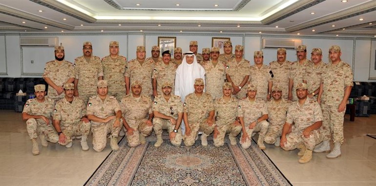 الشيخ خالد الجراح خلال زيارته