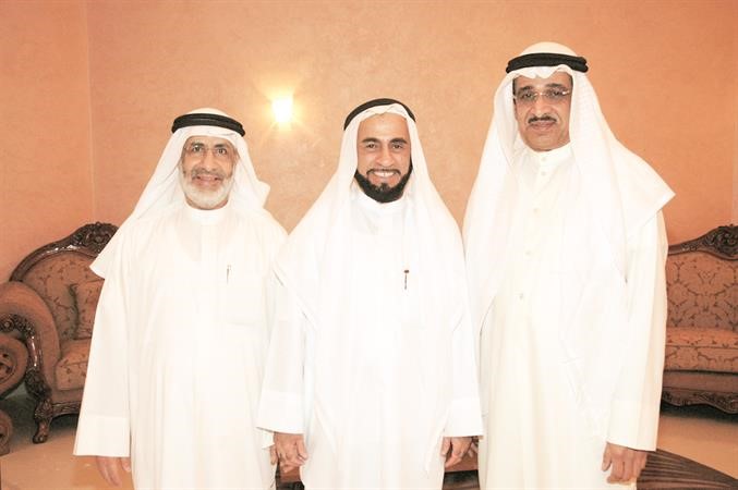 مبدر بوطيبان وعبدالله اليتامى يباركان﻿