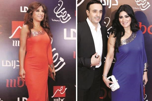 نجوى كرم ومقارنة بين فستانها وفستان زوجة صابر الرباعي﻿