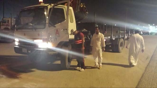 جانب من حملات مرورية شنتت بالجهراء ﻿