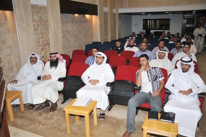 جانب من الحضور خلال التدريب على البرنامج 	محمد خلوصي﻿