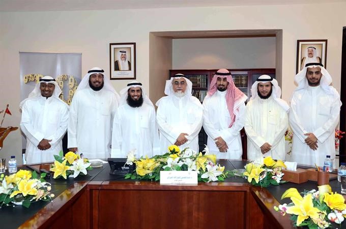  وفد الهيئة مع الامين العام للامانة العامة للاوقاف﻿