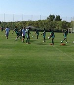 تدريبات قوية للاعبي العربي في معسكر البرتغال﻿
