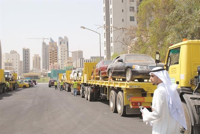 رفع السيارات المهملة﻿