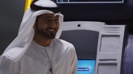 بالفيديو.. أسرع صراف آلي في دبي