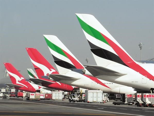 توفر طيران الامارات وكوانتاس المشتركة رحلات لـ 4 مدن نيوزيلندية 