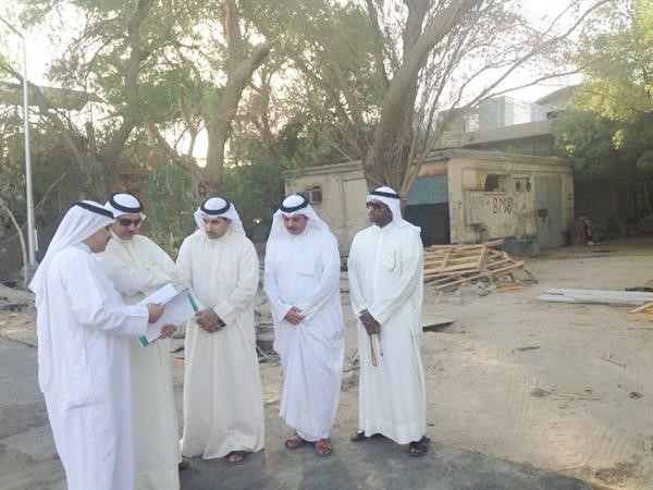 مسالم الاذينة يطلع على بعض الملاحظات حول عمل مسلخ العاصمة بحضور مفالح الشمري وعبداللطيف الشرهان ومحمد العازمي
