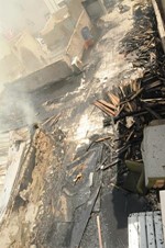 الحريق كشف عن تجاوزات في قسائم الجليب