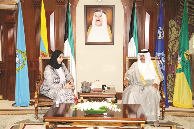 سمو نائب الامير وولي العهد مستقبلا الشيخة دسعاد الصباح﻿