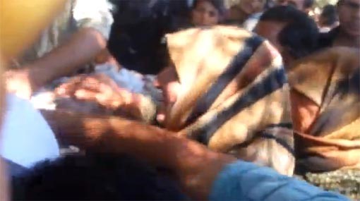 بالفيديو .. أم سورية ترثي ابنها الشهيد الخامس وتطالبه بايصال السلام لإخوته  الأربعة
