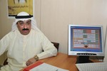 خالد الصقر خلال عملية التسجيل 	محمد خلوصي