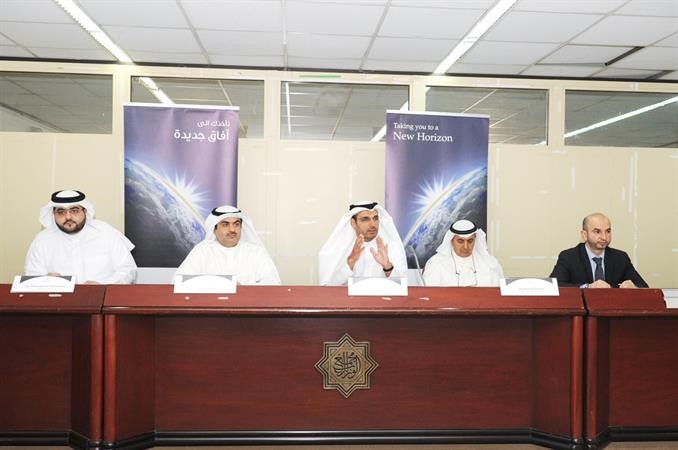الريس متحدثا خلال الجمعية العمومية للشركة قاسم باشا