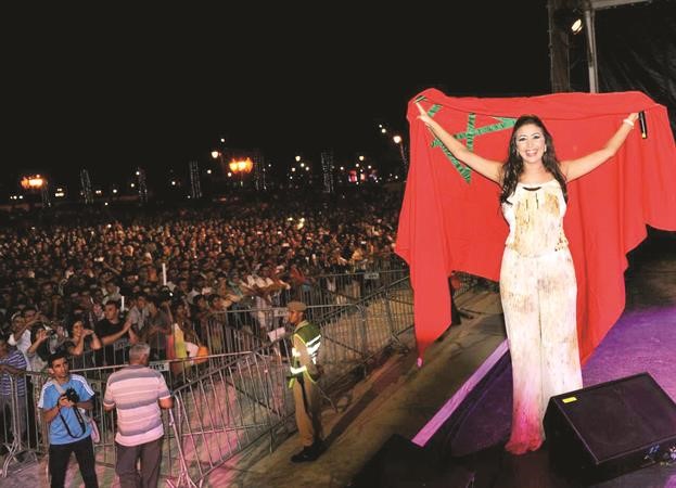  جنات في حفلتها الغنائية ﻿
