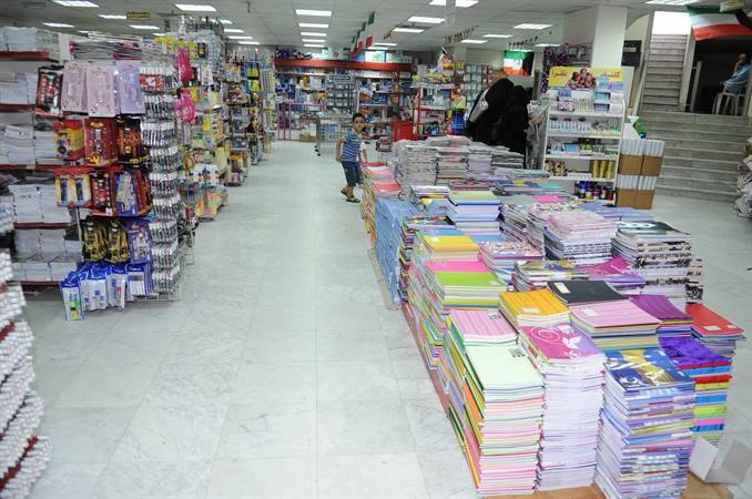 جانب من مهرجان القرطاسية في احدى الجمعيات