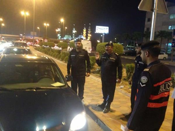 اللواء عبدالفتاح العلي اشرف وشارك على حملة الشويخ